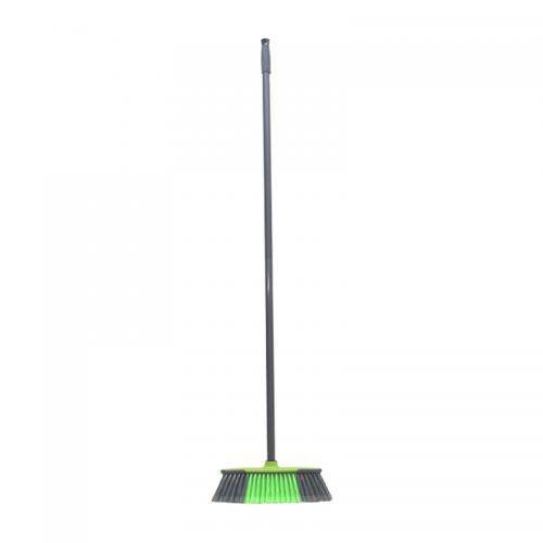 Plastic broom head