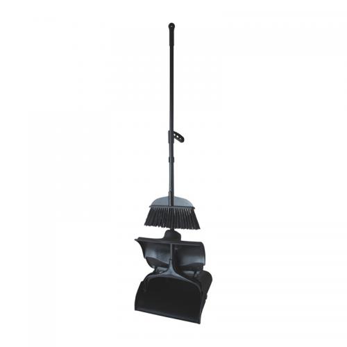 Lobby broom and Dust pan plastic