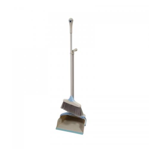 Lobby broom and Dust pan plastic